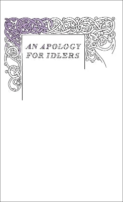 Apology for Idlers