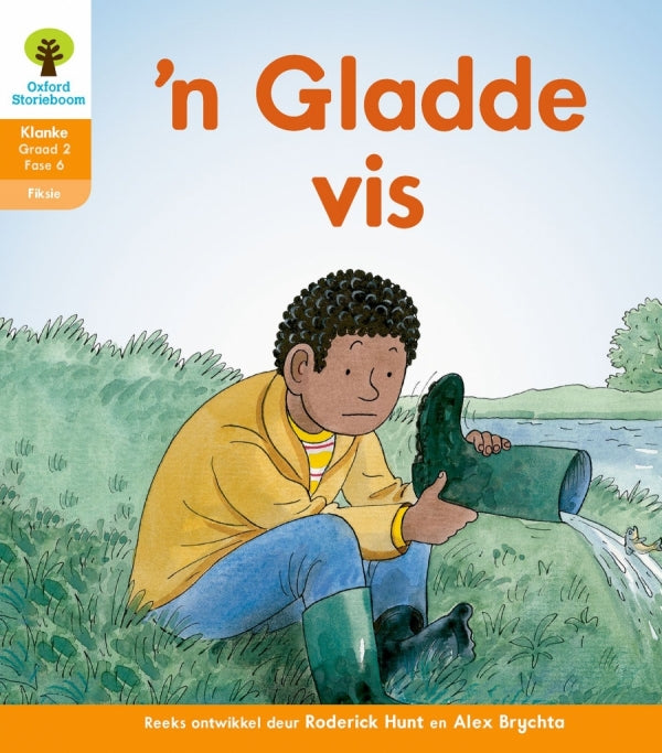 Oxford Storieboom Klanke Gr 2 Leesboek 8 'N Gladde Vis (Fiksie)