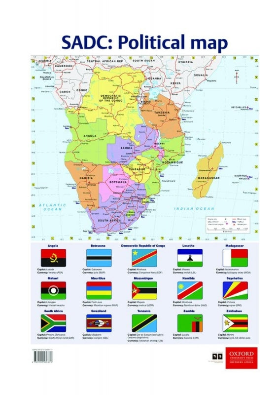 Sadc Political Map Gr 10-12