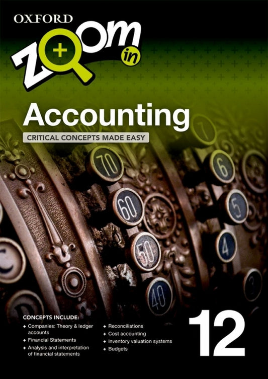 Zoom in Accounting Gr 12 (Usb and Practice Book)