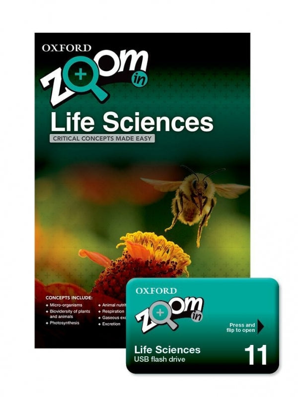 Zoom in Life Sciences Gr 11 (Usb and Practice Book)