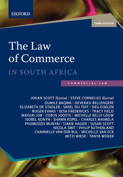 Law of Commerce in South Africa Third Edition