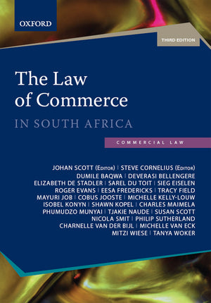 Law of Commerce in South Africa Third Edition