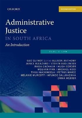 Administrative Justice in SA an Introduction