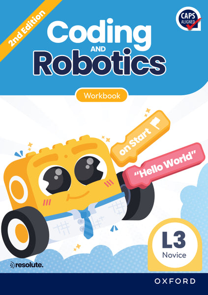 Coding and Robotics Novice (Workbook) (Level 3)