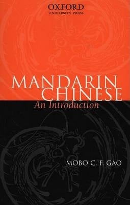Mandarin Chinese an Intro