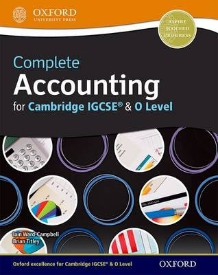 Complete Accounting for Cambridge Igcse and O Level