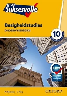 Oxford Suksesvolle Besigheidstudies Gr 10 (Onderwysersgids) (Caps)