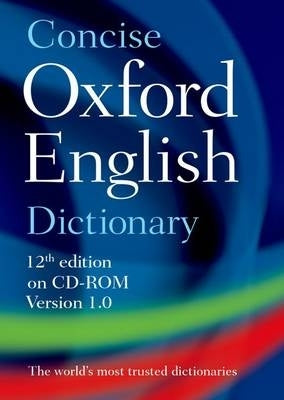 Concise Oxford English Dict Windows Mac Individual User Version 1.0 (Cd Only)