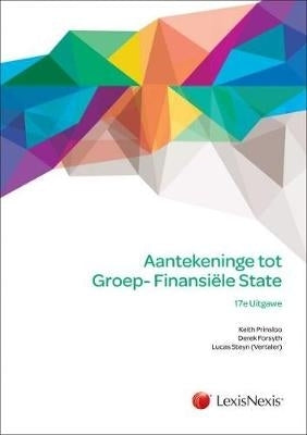Aantekeninge Tot Groep Finansiele State