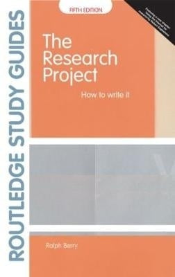 Research Project How to Write It
