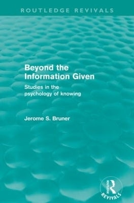 Beyond the Information Given