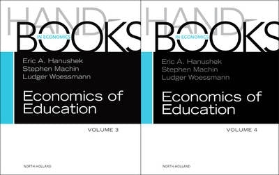 Handbook of the Economics of Education Set (H/C)