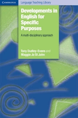 Developments in English for Specific Purposes a Multi Disciplinary Approach