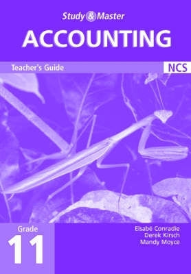 Accounting Gr 11 (Study and Master) (Teachers Guide)