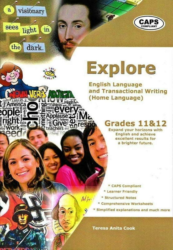 Explore English Home Language Gr 11- 12 (Workbook) (Caps) (O620361171)