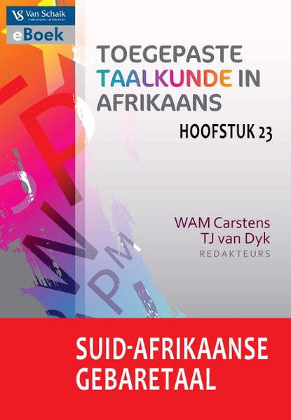 SA Gebaretaal Toegepaste Taalkunde in Afrikaans (Hoofstuk 23)