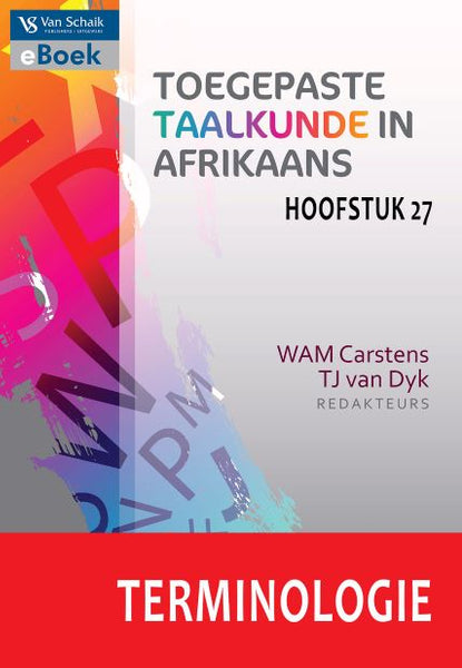 Terminologie Toegepaste Taalkunde in Afrikaans (Hoofstuk 27)