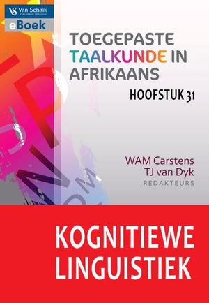 Kognitiewe Linguistiek Toegepaste Taalkunde in Afrikaans (Hoofstuk 31)