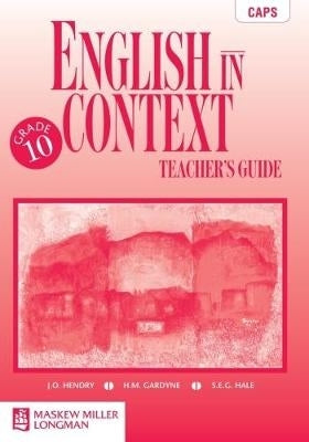 English in Context Gr 10 (Teachers Guide) (Caps)