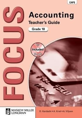 Focus Accounting Gr 10 (Teachers Guide) (Caps)