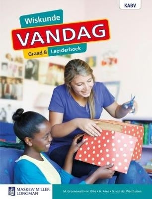 Wiskunde Vandag Gr 8 (Leerdersboek) (Caps)