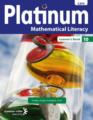 Platinum Mathematical Literacy Grade 10 Learners Book EPDF Perpetual Licence