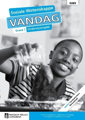Sosiale Wetenskappe Vandag Gr 7 (Onderwysersgids)