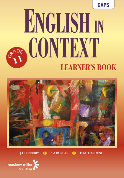 English in Context Gr 11 Learners Book EPDF Caps Aligned Perpetual Licence