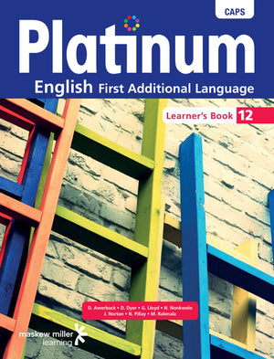 Platinum English First Additional Language Grade 12 Learners Book EPDF Perpetual Licence