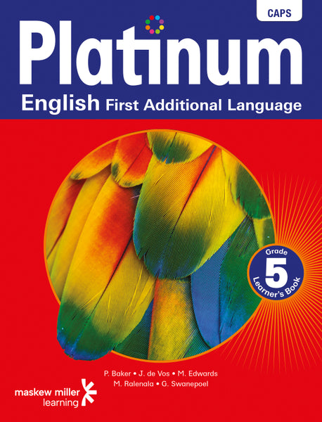 Platinum English First Additional Language Grade 5 Learners Book Epub Perpetual Licence