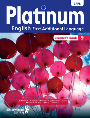 Platinum English First Additional Language Grade 9 Learners Book Epub Perpetual Licence