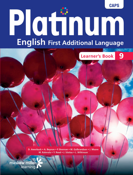 Platinum English First Additional Language Grade 9 Learners Book Epub Perpetual Licence