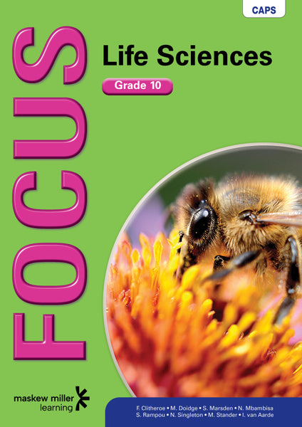 Focus Life Sciences Grade 10 Learners Book Epub Perpetual Licence