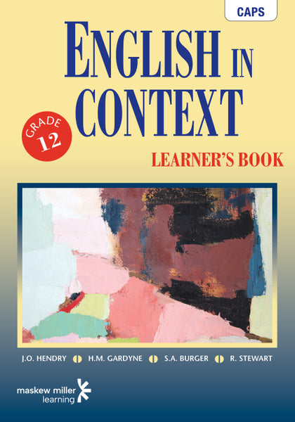 English in Context Gr 12 (Learners Book) (Epub Perpetual Licence) (Snapplify)