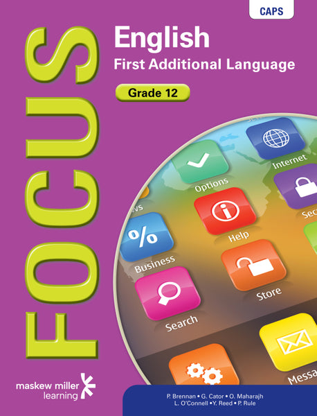 Focus English First Additional Language Grade 12 Learners Book Epub Perpetual Licence