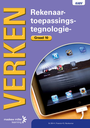 Verken Rekenaartoepassingstegnologie Graad 10 Leerderboek Epub Perpetual Licence