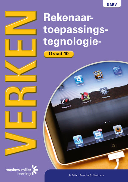 Verken Rekenaartoepassingstegnologie Graad 10 Leerderboek EPDF Perpetual Licence