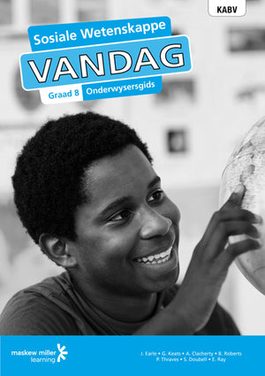 Sosiale Wetenskappe Vandag Gr 8 (Onderwysersgids)
