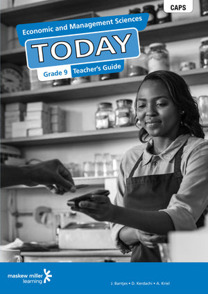 Economic and Management Sciences Today Gr 9 (Teachers Guide) EPDF Perpetual Licence