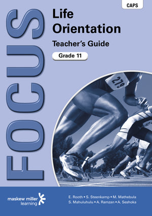Focus Life Orientation Gr 11 Teachers Guide EPDF Perpetual Licence