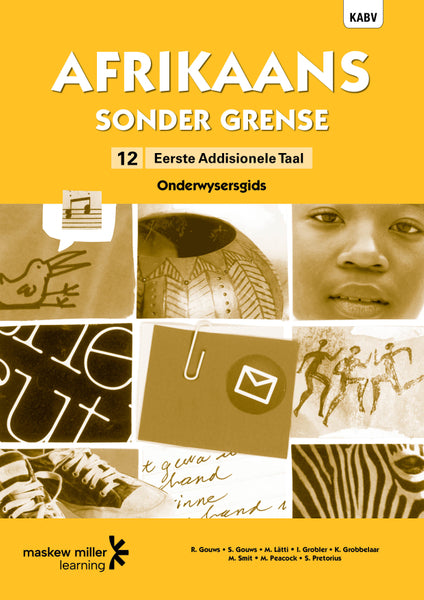 Afrikaans Sonder Grense Eerste Addisionele Taal Graad 12 Onderwysersgids EPDF (1 Year Licence)