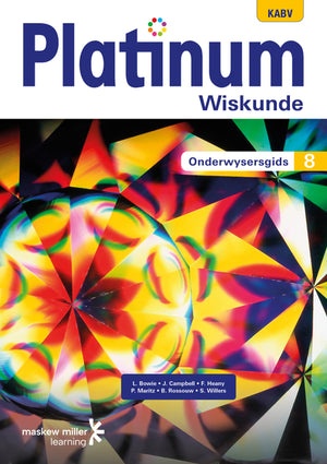 Platinum Wiskunde Gr 8 (Onderwysersgids) EPDF Perpetual Licence