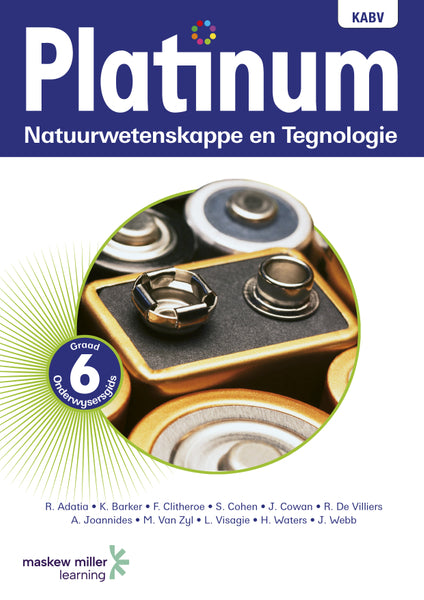 Platinum Natuurwetenskappe En Tegnologie Gr 6 Onderwysersgids EPDF (1 Year Licence)