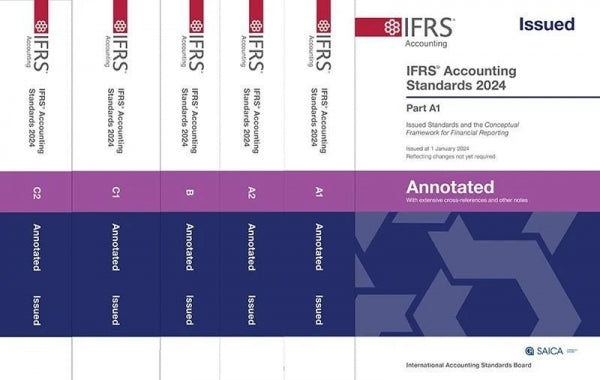 SAICA Students Handbook 2024-2025 Vol 1 the Annotated Ifrs Standard (Volume 1 Set) (Refer 9780639018