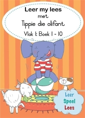 Leer My Lees Met Tippie Die Olifant Vlak 1 (Boek 1 - 10)