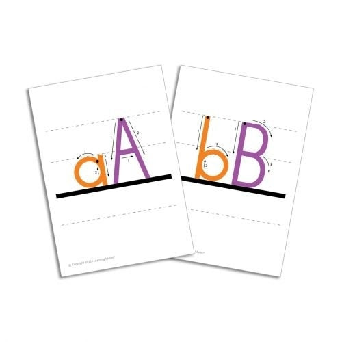 Upper and Lower Print (Writing Cards)