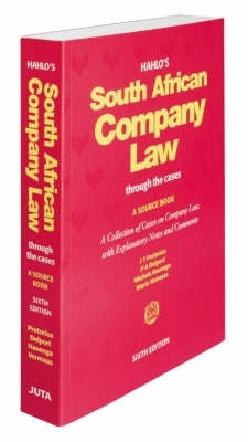 Hahlos SA Company Law Through the Cases