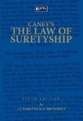 Caneys the Law of Suretyship