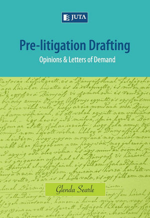 Pre Litigation Drafting Opinions and Letters of Demand